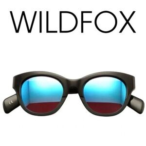 Wildfox Monroe Deluxe Sunglasses with Case | Black MSRP 189 BNIB